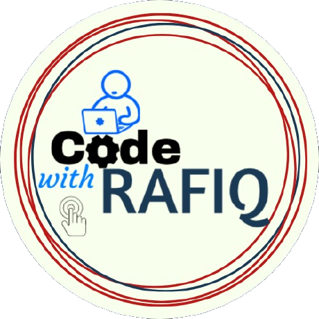 CodeWithRafiq Logo